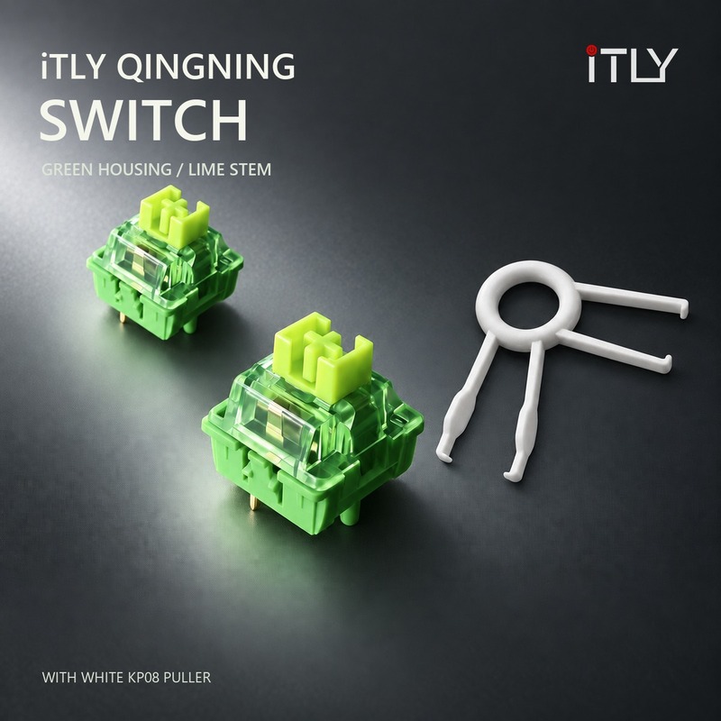 Silent Switch Mechanical Keyboard - Механическая клавиатура iTLY QingNing Lime с