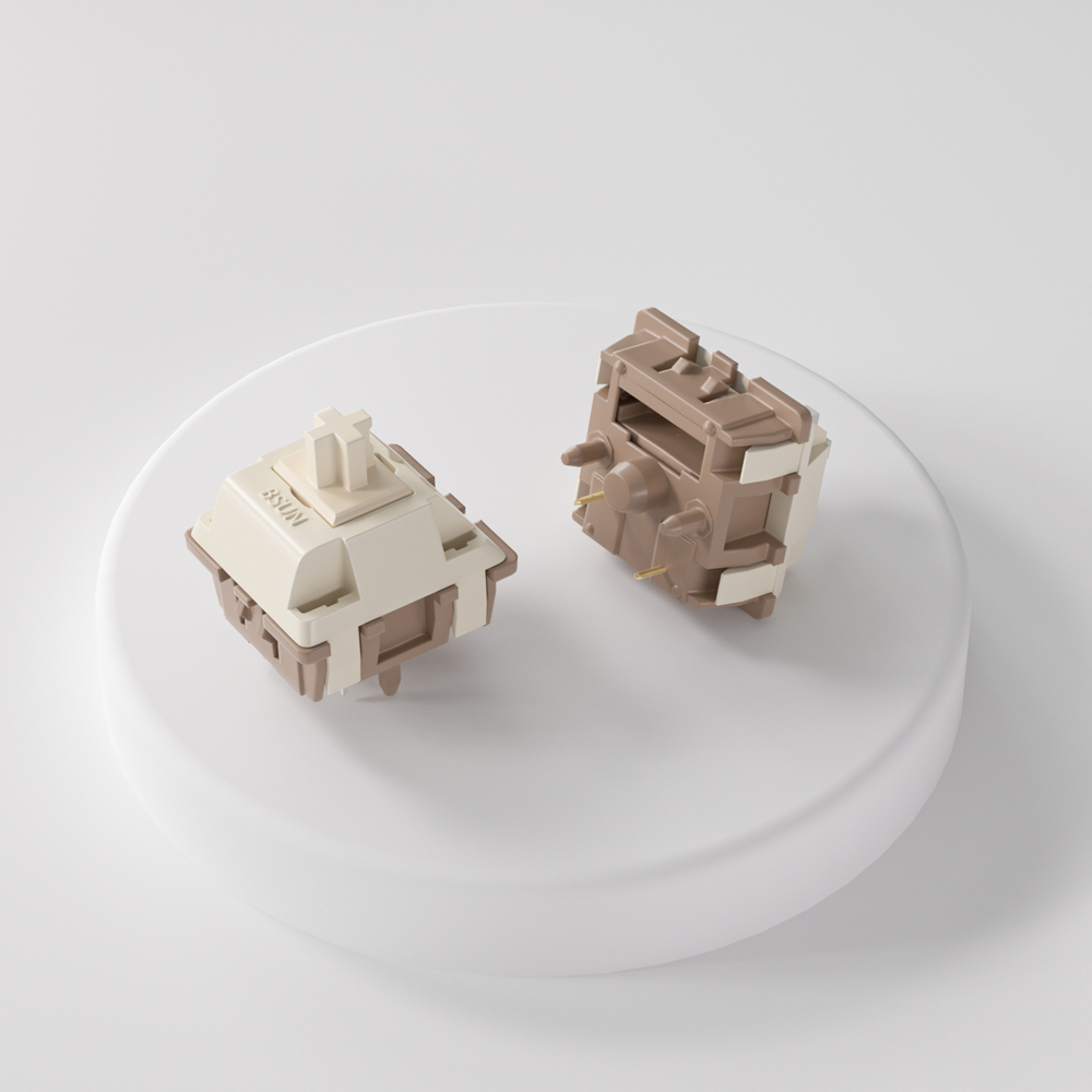 Hot Swap Keyboard Switch 5 Pin - Taptempo Bsun Canelé Механическая клавиатура Линейный