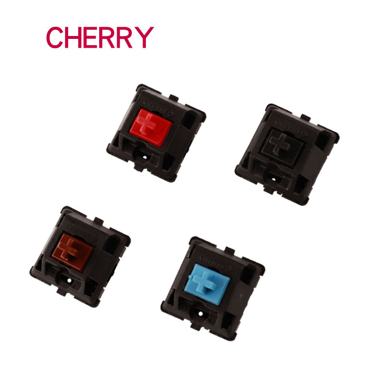 Cherry Mx Switch Blue Brown Red - Оригинальный механический переключатель MX Cherry, черный,