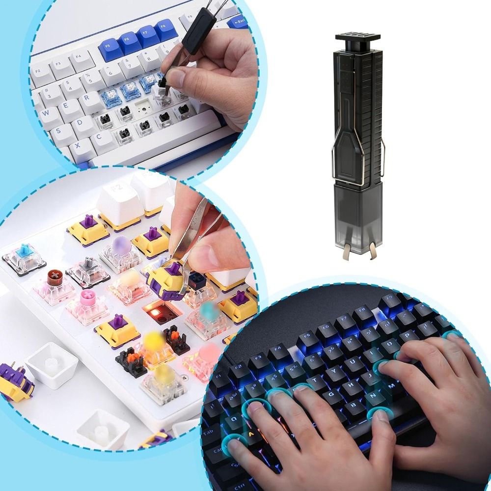 Switch Puller Keycap Puller Kit - Многофункциональный инструмент 2-в-1 для снятия клавиш