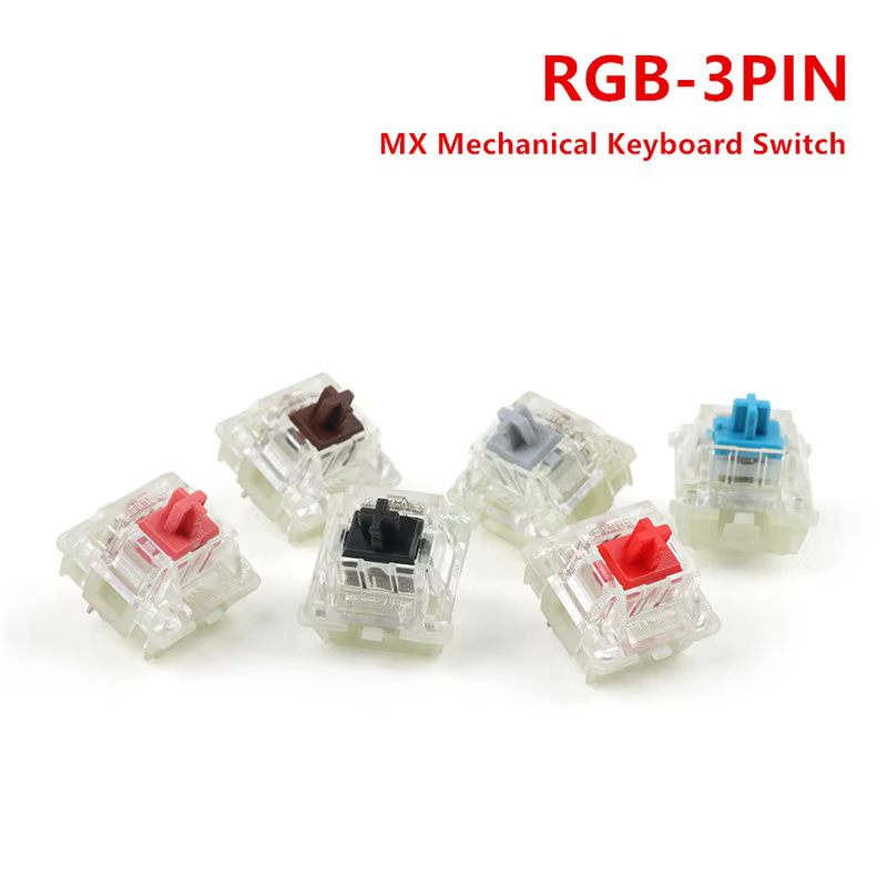 Cherry Mx Switch Blue Brown Red - Новые механические переключатели Cherry MX: серебристые,
