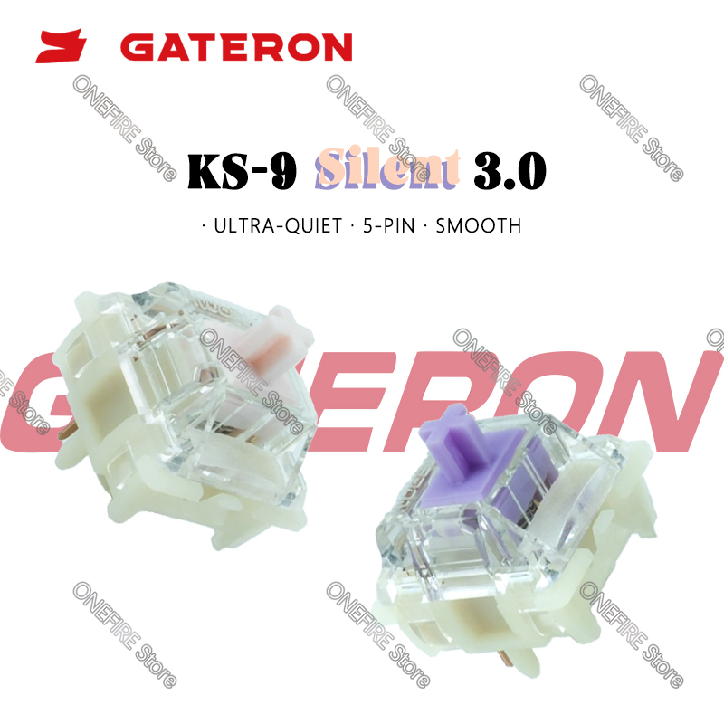 Gateron Switch Linear Tactile - Переключатели GATERON KS-9 Silent 3.0 с