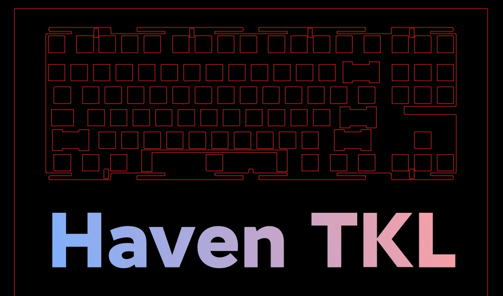 Keyboard Stabilizer Screw In - Латунная пластина для клавиатуры Haven 87,