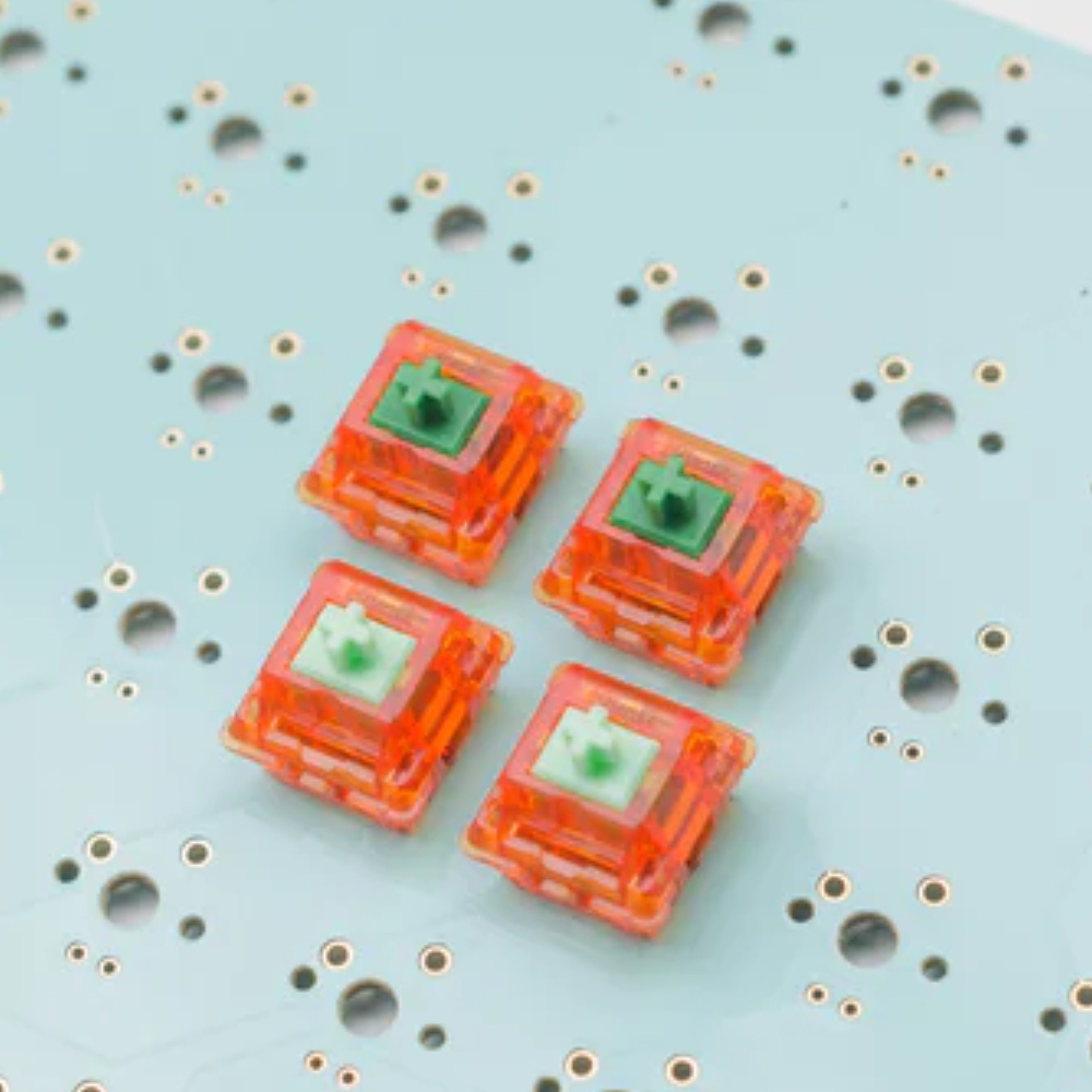 Hot Swap Keyboard Switch 5 Pin - Переключатель EQUALZ Tangerine V2, 5 контактов,