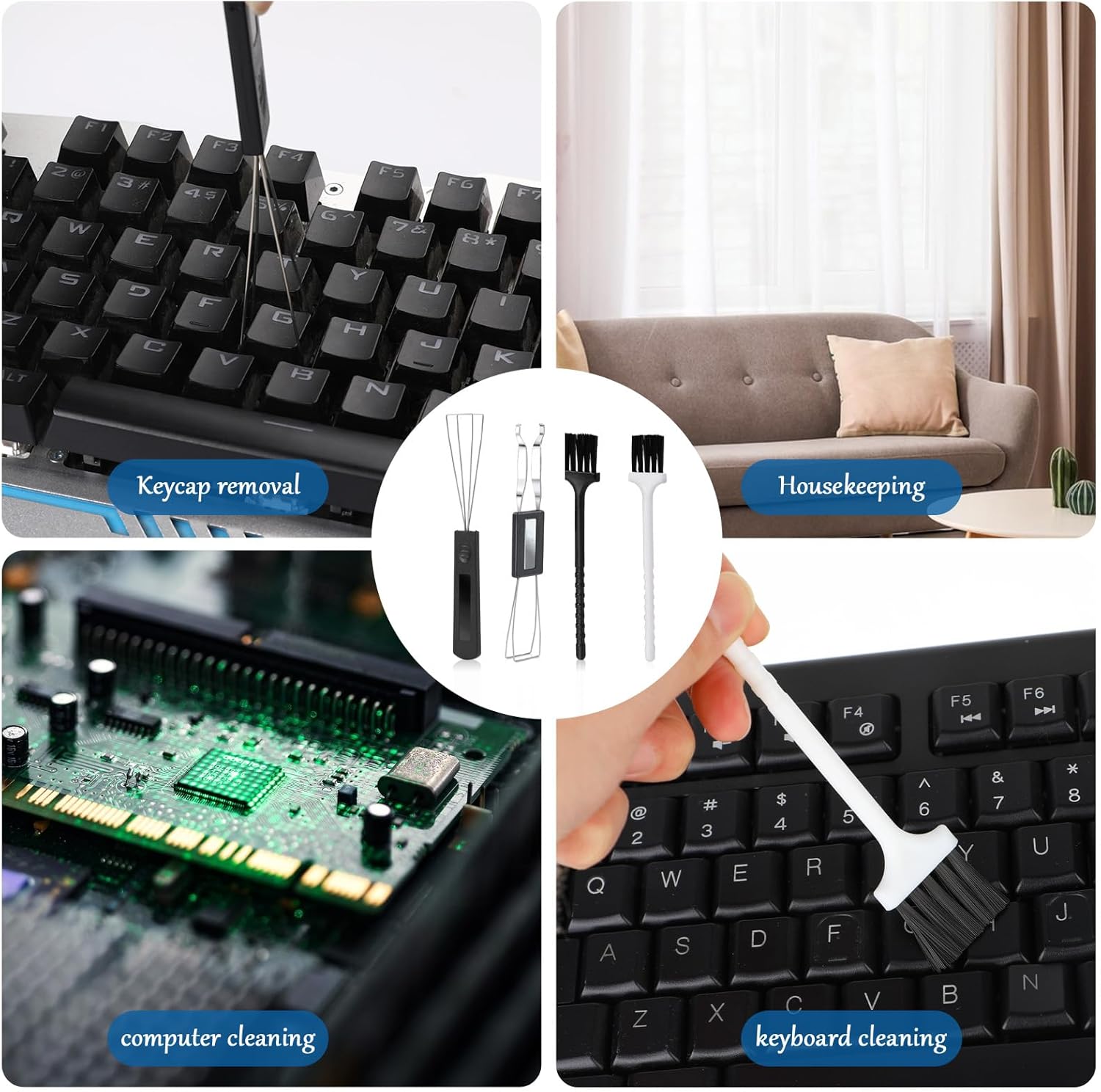 Набор инструментов для снятия  – обзор и цена Switch Puller Keycap Puller Kit