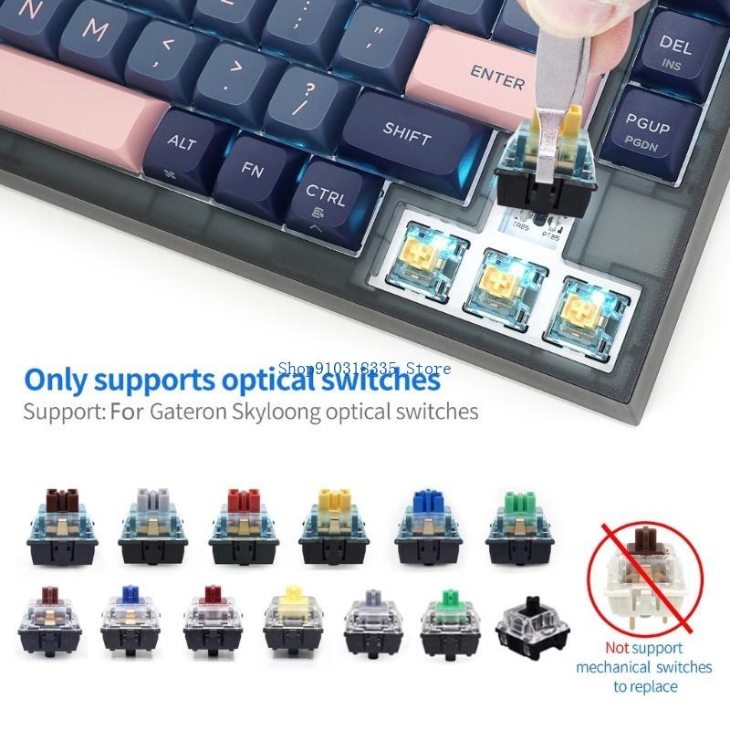 Проводная клавиатура RGB с воз – обзор и цена Optical Switch Keyboard Hotswap
