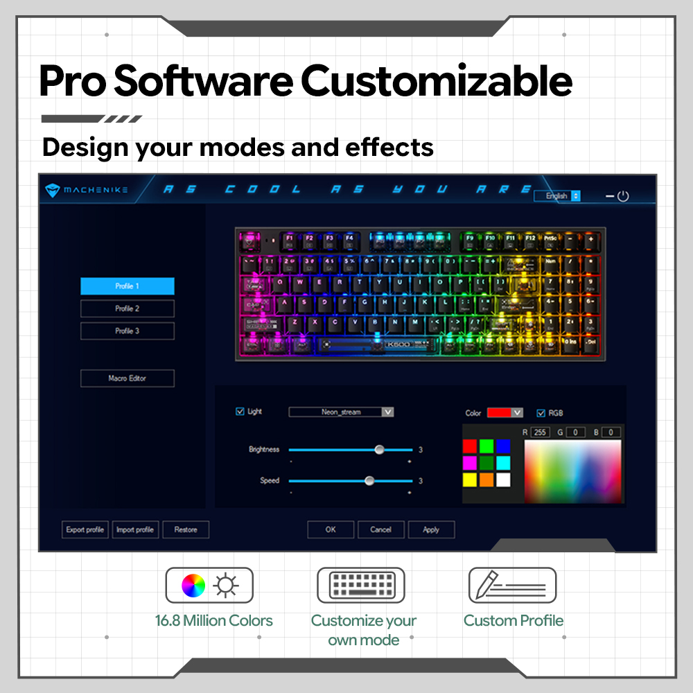Проводная механическая клавиат – обзор и цена Silent Switch Mechanical Keyboard