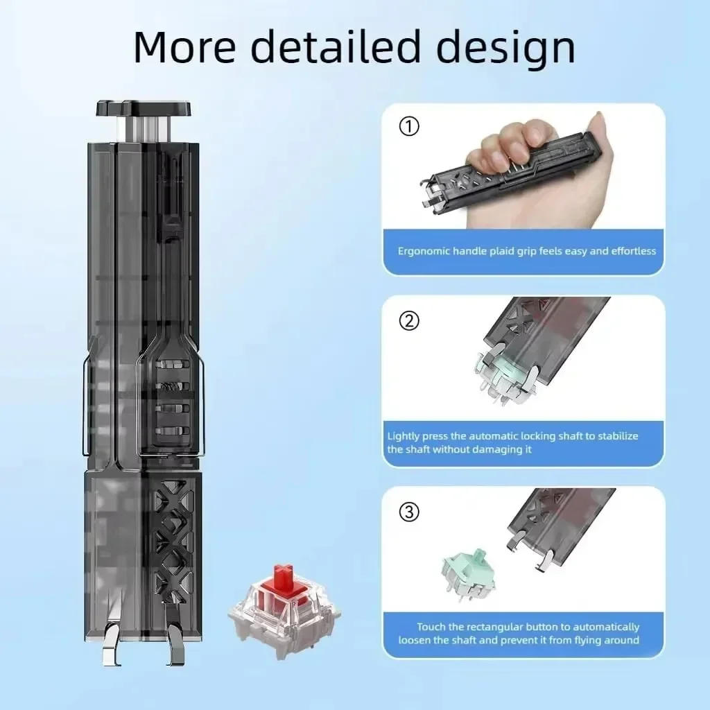 Универсальный инструмент 2-в-1 – обзор и цена Switch Puller Keycap Puller Kit