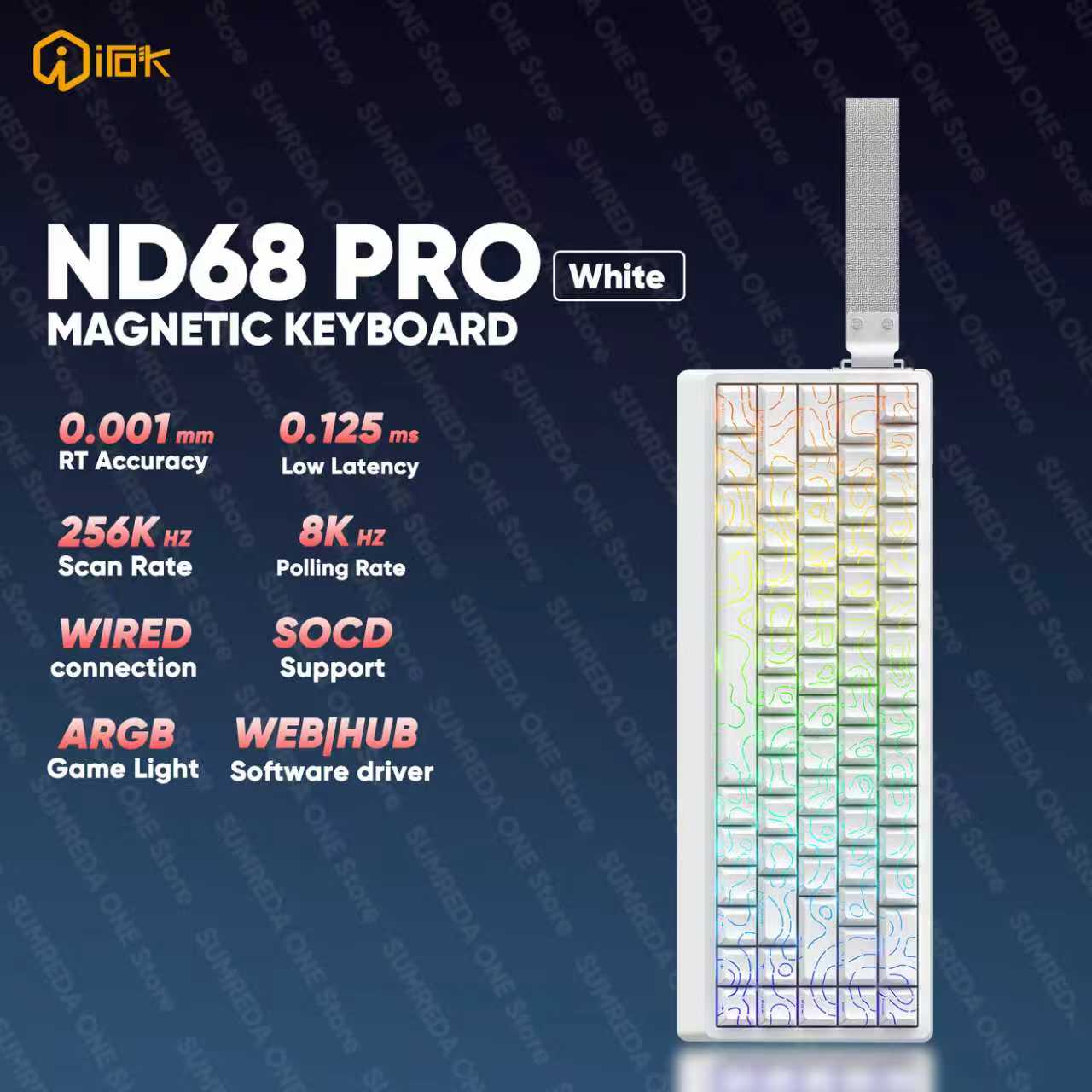 Механическая игровая клавиатур – обзор и цена Hall Effect Magnetic Switch Keyboard